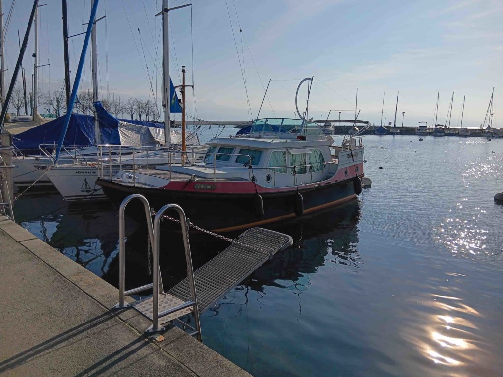 Trouver une place de port ou un amarrage pour mon bateau sur le lac Léman