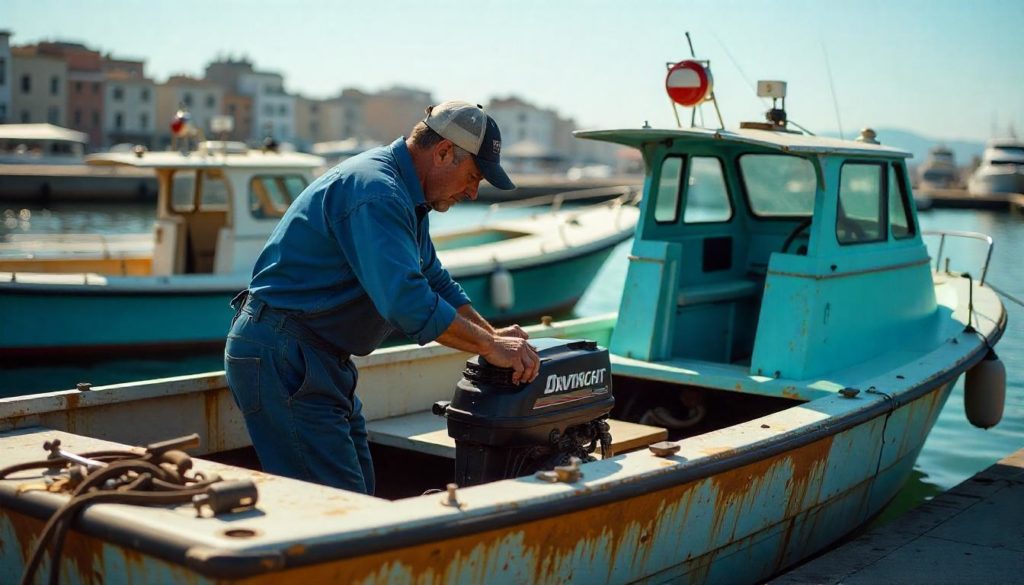 L’entretien d’un bateau représente une part importante du budget global.